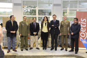 Representantes de las entidades colaboradoras. 