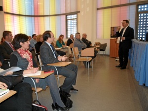 Conferencia de Pedro Espinosa. 