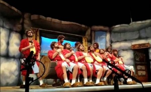 Los Paco-Piedra en el Falla, Cádiz, este año. / Foto: youtube. 