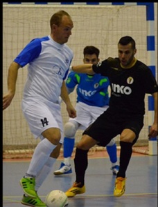 Imagen de un partido reciente del CD Santaella