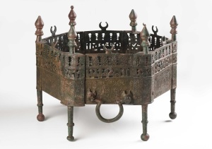 Uan de las piezas del Arqueológico enviadas a la exposición de Marruecos.