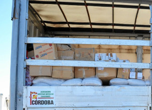 Alimentos para los refugiados en Tinduf. 