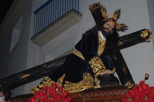 Jesús Caído. Jueves Santo. / Foto: facebook de la Hdad. 