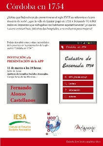 App 'Córdoba en 1754'
