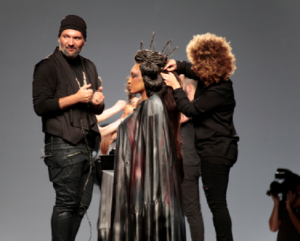 El peluquero Antonio Calvo.