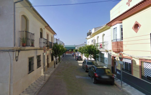 Calle Cayetano Muriel de Cabra antes de las obras. / Foto: google maps.