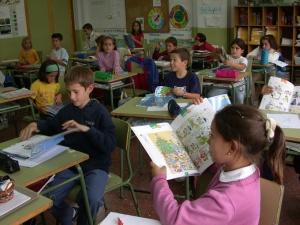 Alumnos de Primaria. / Foto: Junta de Andalucía. 