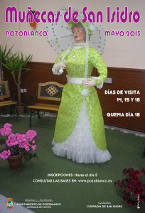 Cartel Muñecas San Isidro 2015 de Pozoblanco. 