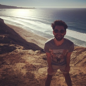 El cordobés en las playas californianas. 