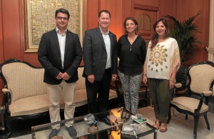 Reunión con el ministro australiano.