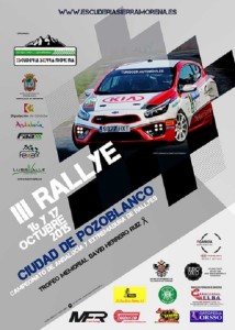 Cartel del III Rallye Ciudad de Pozoblanco