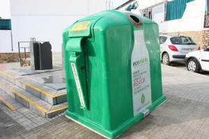 Nuevo contenedor en Montilla. 