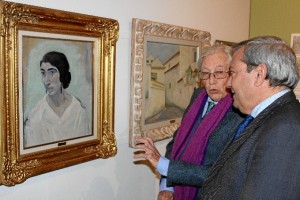 El delegado de Cultura junto a Rafael Botí Torres.