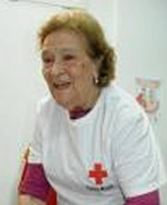 Concha Herrera , voluntaria de la Cruz Roja Córdoba.