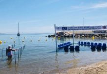 Una playa de Fuengirola adapta una zona para personas con movilidad reducida