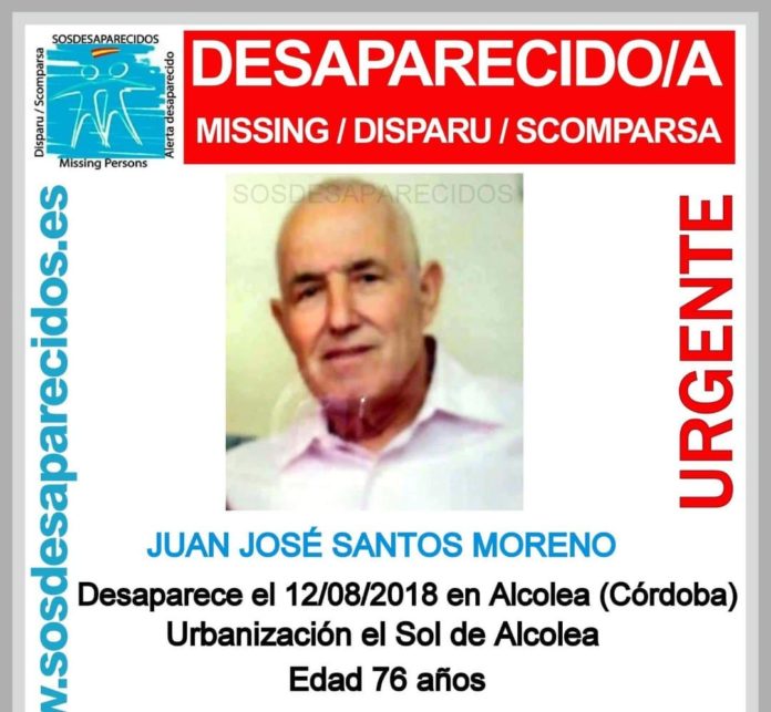 La búsqueda del varón de 76 años desaparecido hace 15 días se amplía con un helicóptero y perros La búsqueda del varón de 76 años desaparecido hace 15 días se amplía con un helicóptero y perros