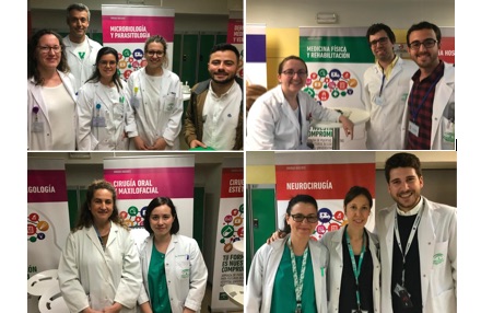 Más de 200 futuros especialistas son acogidos en el Hospital Reina Sofía, que cuenta con gran atractivo para médicos de toda España