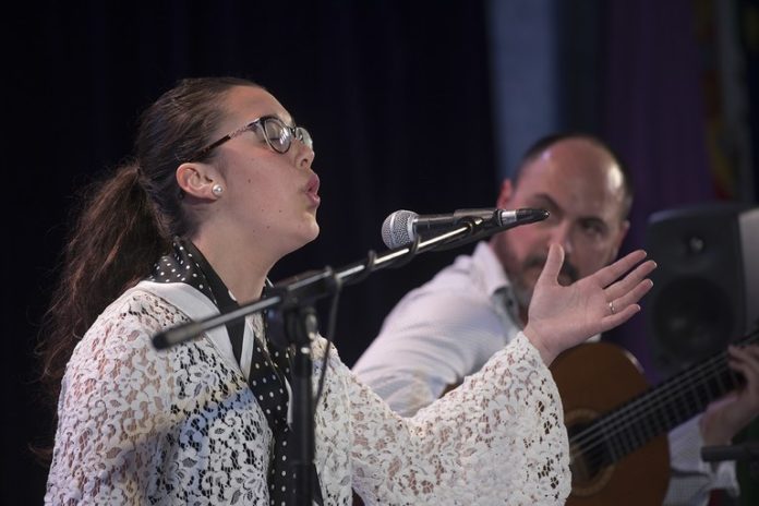 Carmen Carmona, con Chaparro Hijo a la guitarra, el domingo en las Matinales Flamencas