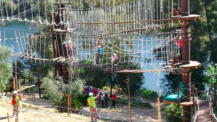 El Parque Multiaventura de Hornachuelos, uno de los espacios de ocio y naturaleza más importantes de España, abre sus puertas