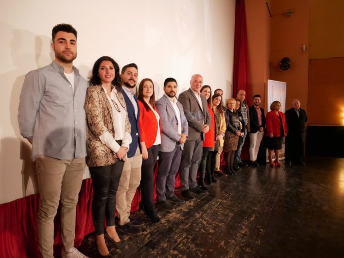 Presentada la lista de Bujalance con el apoyo al Secretario General del PSOE Córdoba