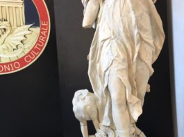 Recuperan tres esculturas en España robadas en diferentes parques de Roma