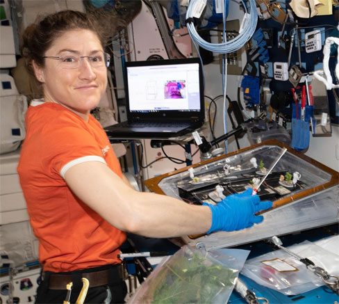 Christina Koch realizará el vuelo espacial más largo que haya hecho una mujer