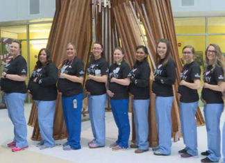 Nuevo embarazo en serie en un hospital de Indiana: 11 enfermeras esperan un bebé
