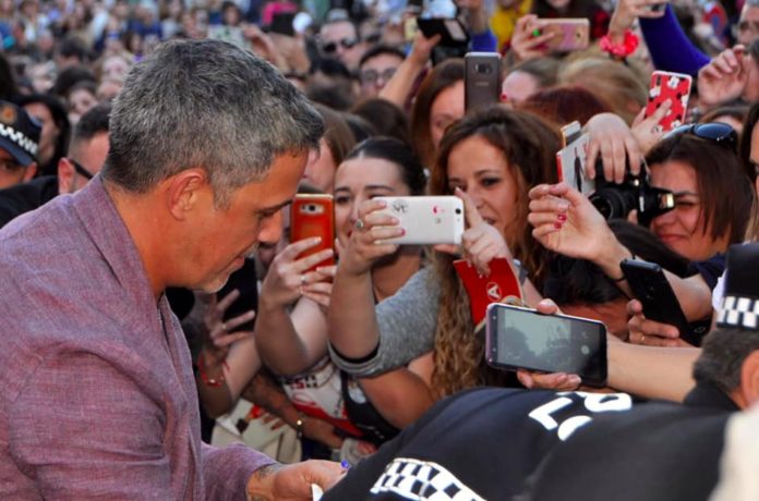 Alejandro Sanz asiste al acto de reconocimiento público de 