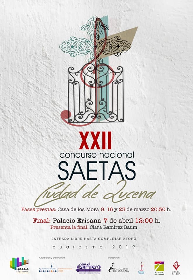 Todo listo para la final del XXII Concurso de Saetas Ciudad de Lucena