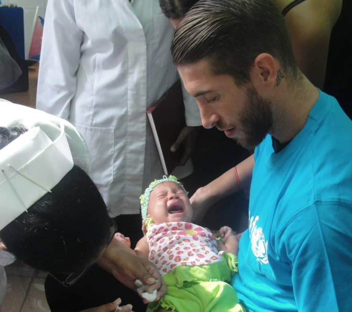 Sergio Ramos recauda un millón de euros para Unicef en menos de 12 horas