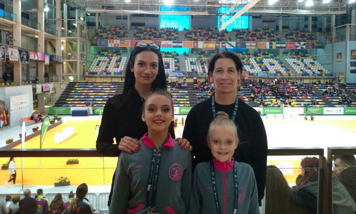 Las chicas de Rítmica de Almodóvar del Río brillan en el Campeonato de España