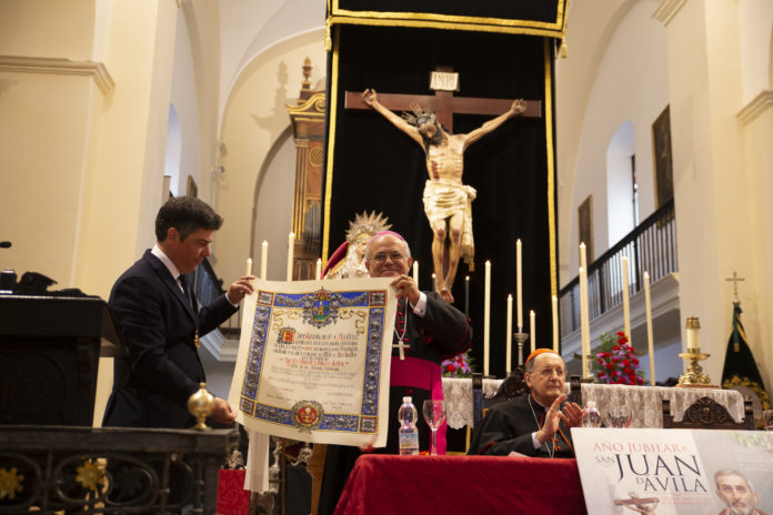 Montilla declara a San Juan de Ávila Hijo Adoptivo de la ciudad