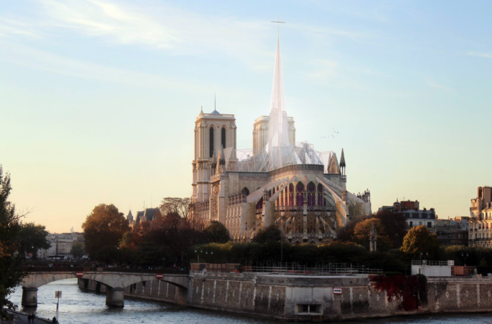Unos arquitectos de Córdoba presentan su propuesta para reconstruir Notre-Dame