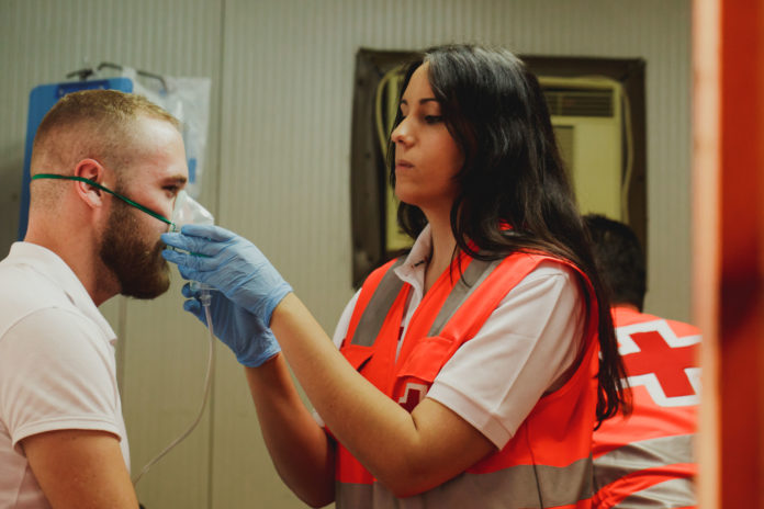 Un centenar de personas y 6 ambulancias conforman el dispositivo de Cruz Roja para la Feria de Córdoba