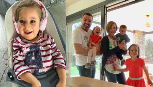 Irai, la primera niña española tratada de parkinson infantil con terapia génica, ya sonríe