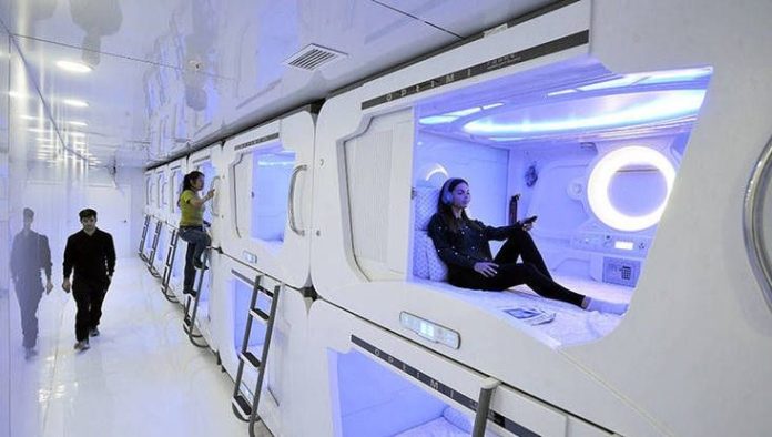 Bilbao abre el primer hotel cápsula de España