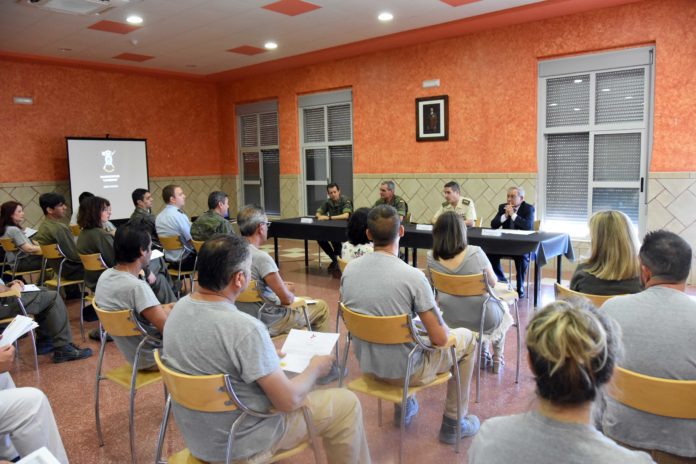 Acto de clausura del Taller de Empleo “Las Encinas” en la Base de Cerro Muriano