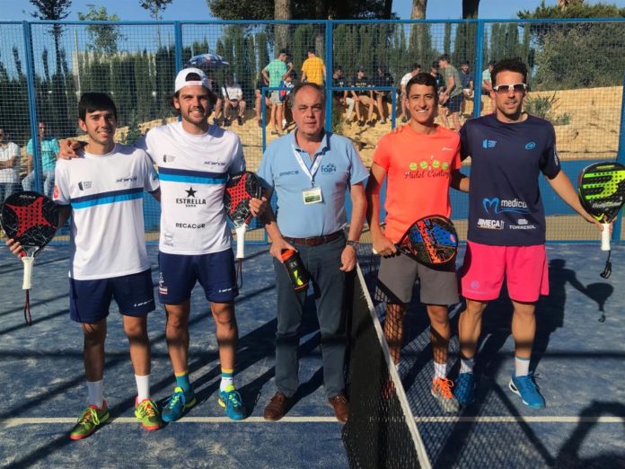 Entregados los títulos absolutos en el Campeonato de Andalucía de Padel ABS 8000