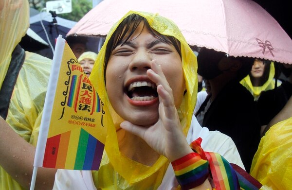 Taiwán se convierte en el primer país de Asia en legalizar el matrimonio gay