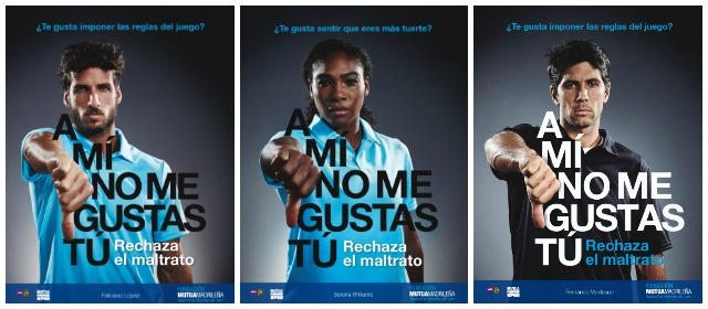 Los mejores tenistas se unen contra la violencia de género