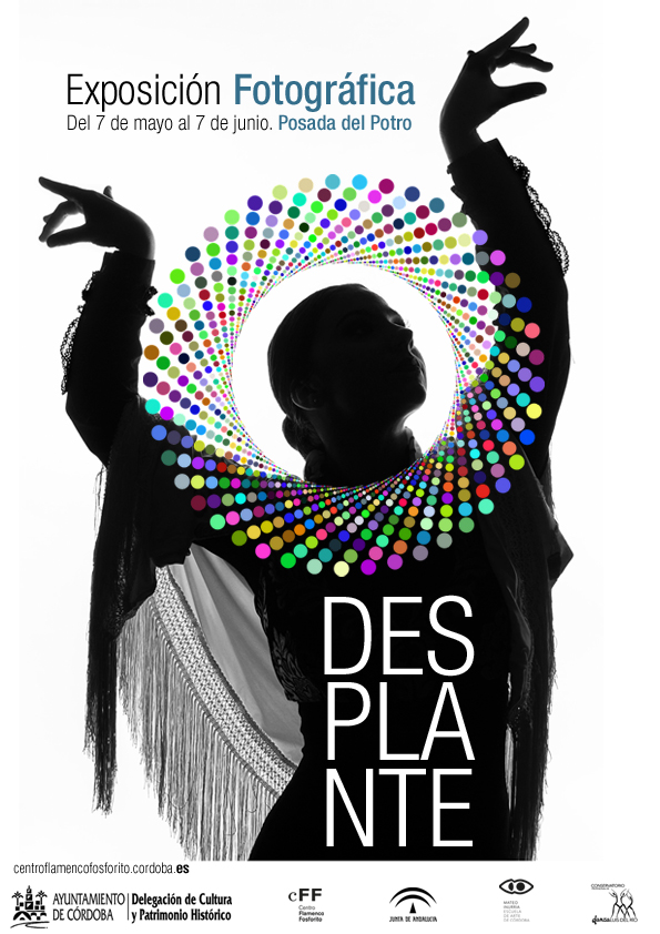 Fotografía, diseño gráfico y baile flamenco se funden en la exposición ‘Desplante’