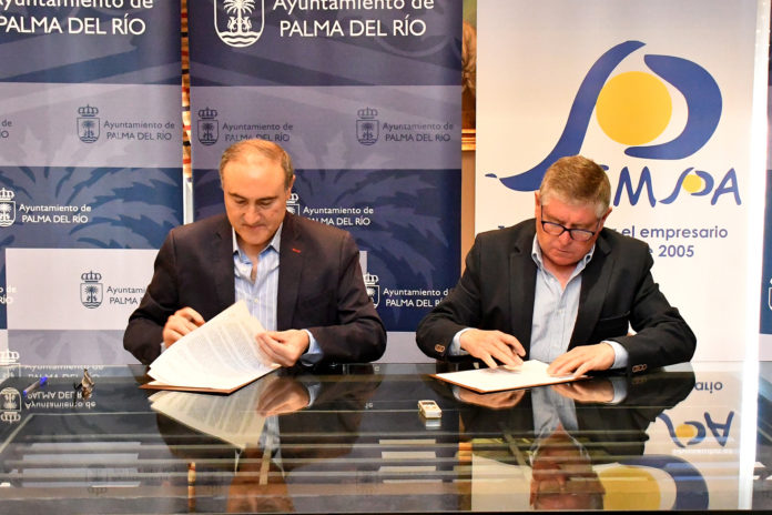 Palma del Río y EMPA se comprometen en un convenio a la promoción del turismo y el comercio local