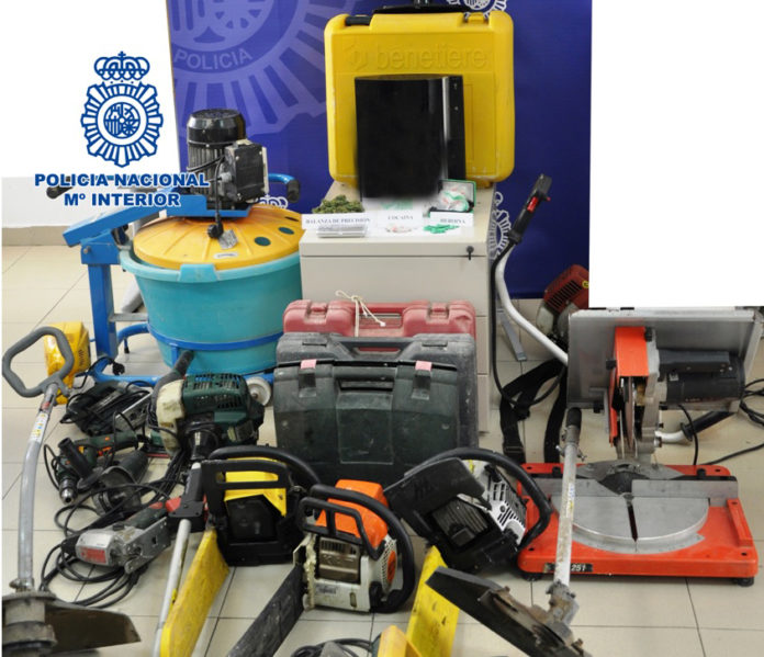 La Policía Nacional desmantela en Lucena un punto de distribución de drogas deteniendo a un individuo