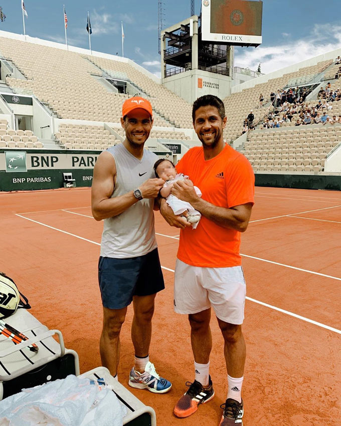 Fernando Verdasco presume de 