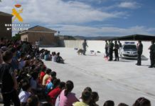 La Guardia Civil realiza una exposición de medios en Baena