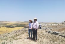 El patrimonio arqueológico de Ategua no se ha visto afectado por el incendio de esta semana