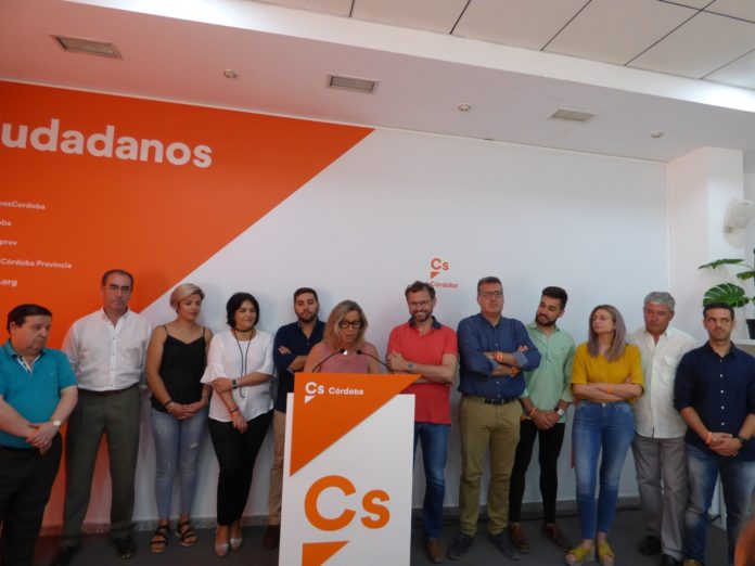 Ciudadanos resalta los buenos resultados en Córdoba donde ha pasado de cinco concejales en la provincia a 21